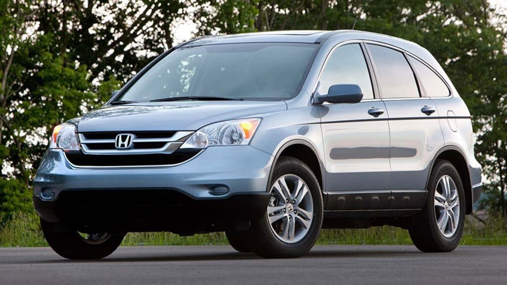 2010 Honda CR-V in blue.