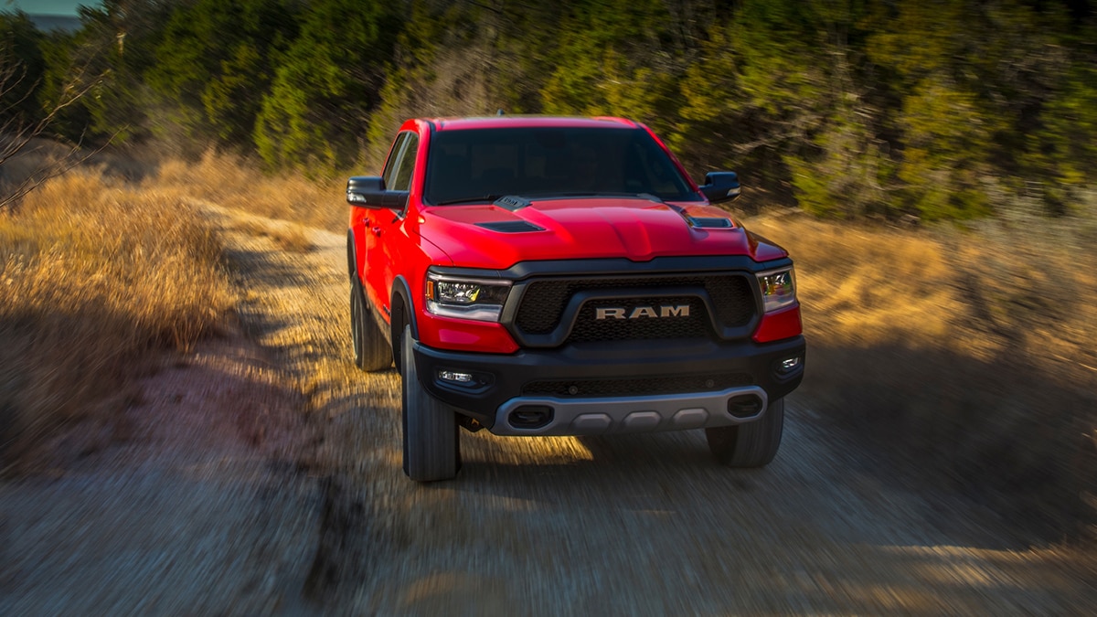 No stranger to dirt: the 2024 Ram 1500 Rebel.