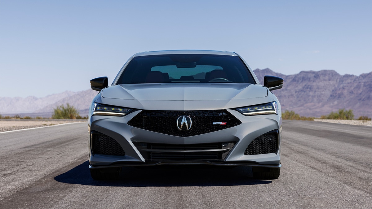 The 2024 Acura TLX features bolder styling with a more aggressive front end. 