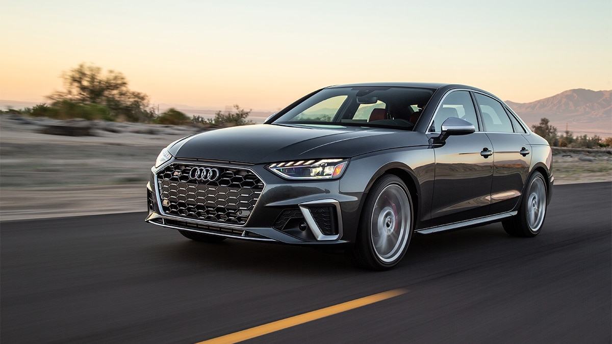 The Audi S4, a potent A4 aimed at the more hardcore driving enthusiast. 