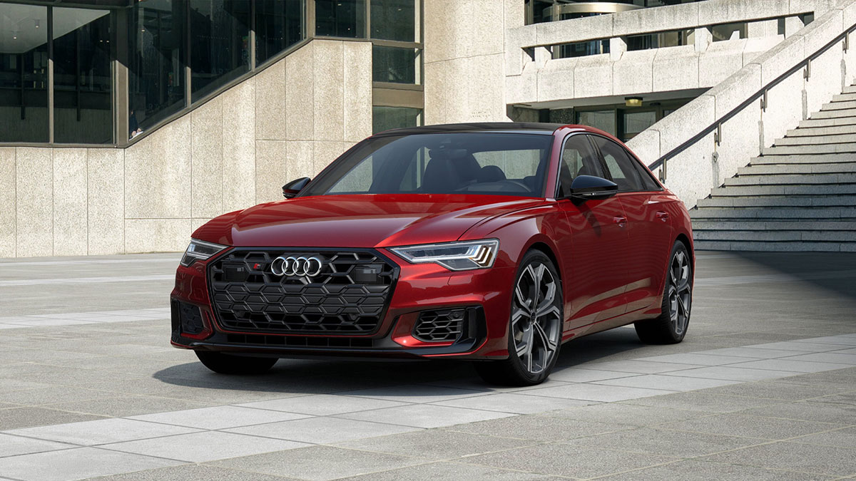 The 2024 Audi S6, powered by a twin-turbo V6 with 444 horsepower, starts at $74,700. 