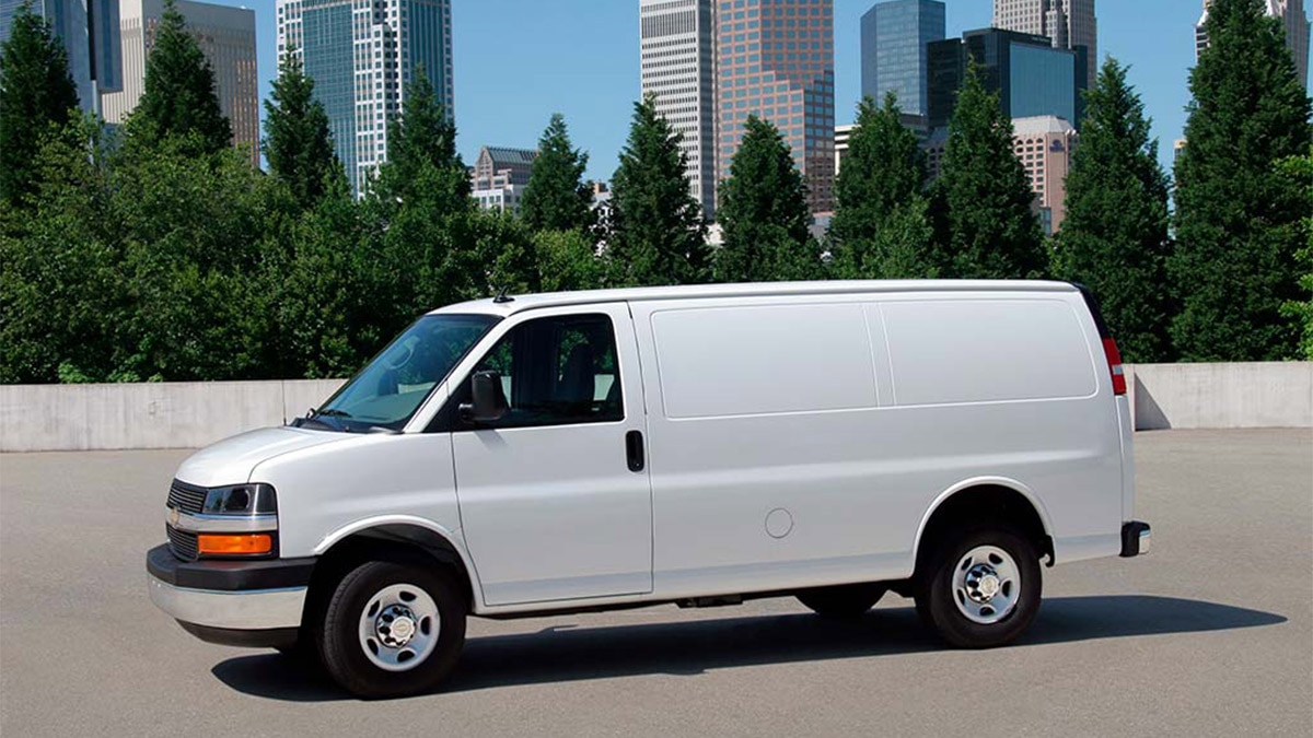 The 2024 Chevrolet Express Cargo Van starts at $40,700.  