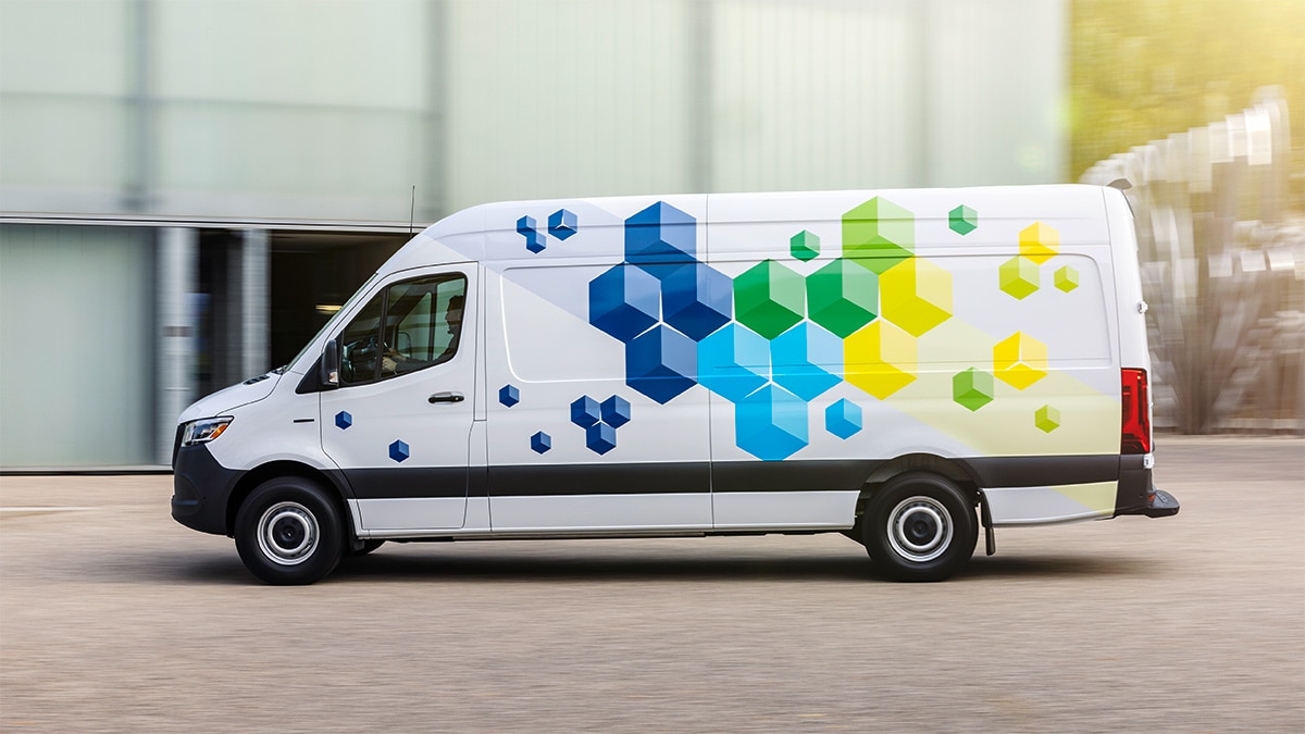 A 2024 Mercedes-Benz eSprinter with the 170-inch wheelbase and high roof starts at $71,886. 