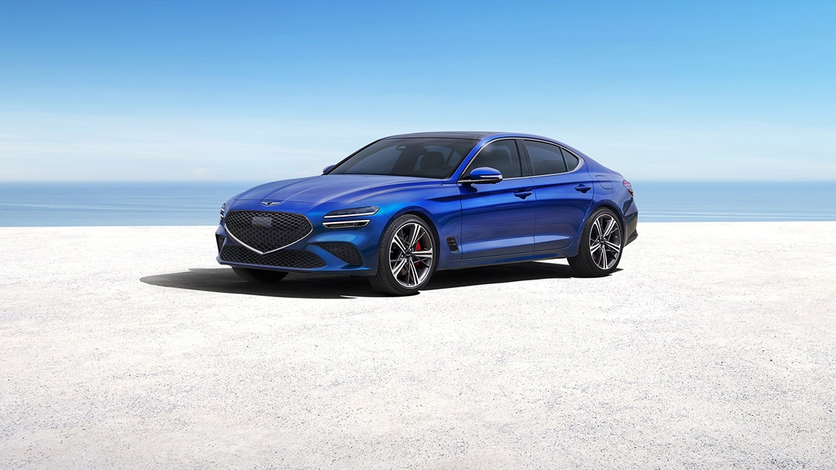 Now powered by a larger engine, the new 2024 Genesis G70 2.5T boasts 300 horsepower. 