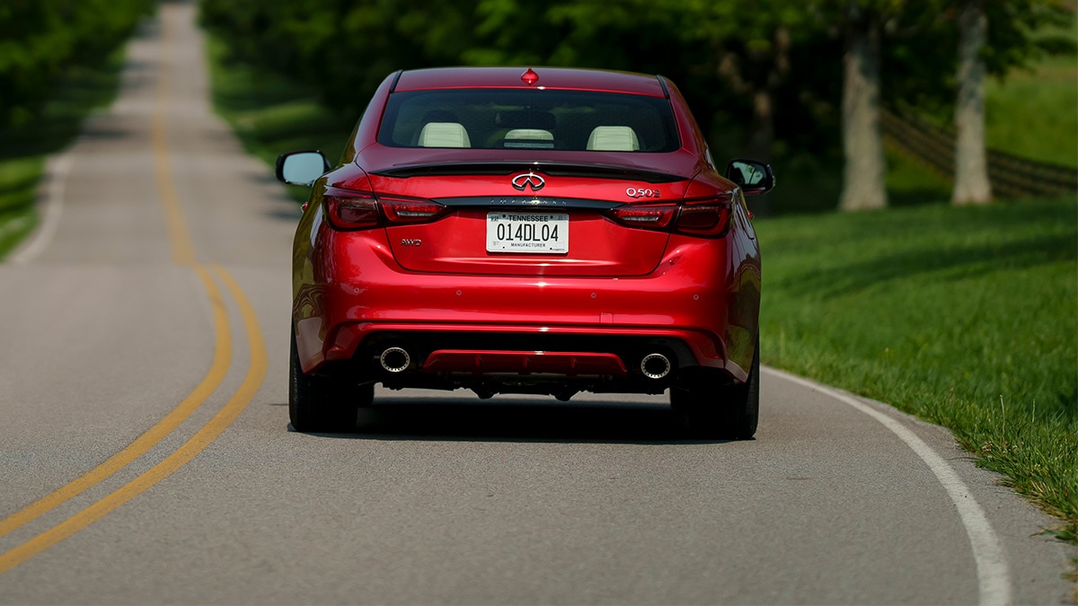 AWD is a $2,000 option on all 2024 Infiniti Q50 models.