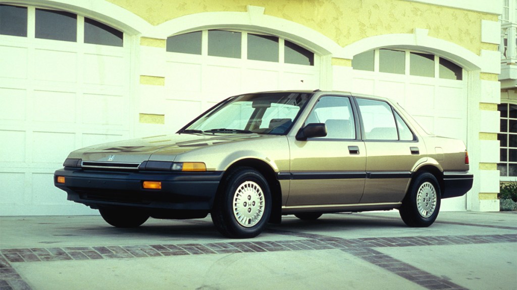 1987 Honda Accord DX Sedan.