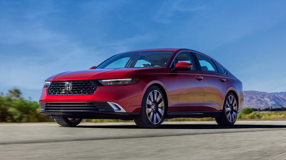 2023 Honda Accord on the road.