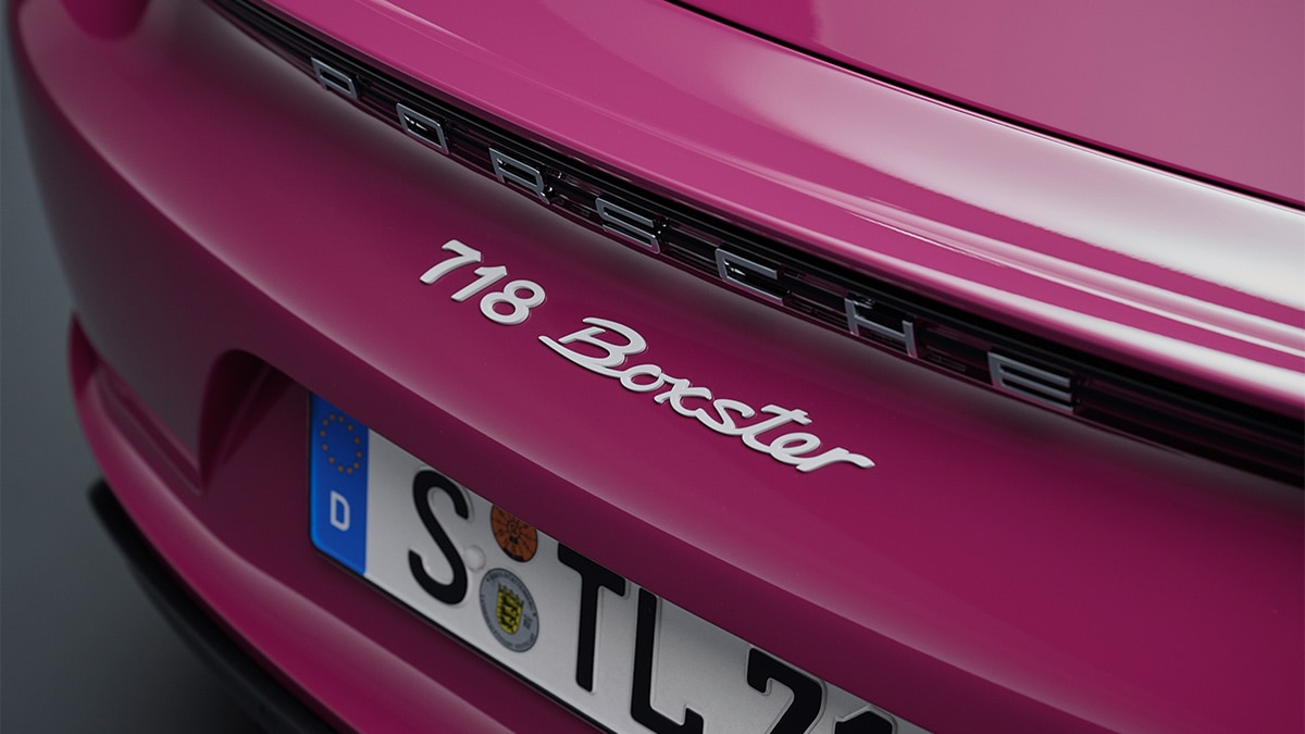 2024 Porsche 718 Boxster Style Edition 