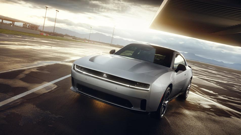 2024 Dodge Charger parked on the street.