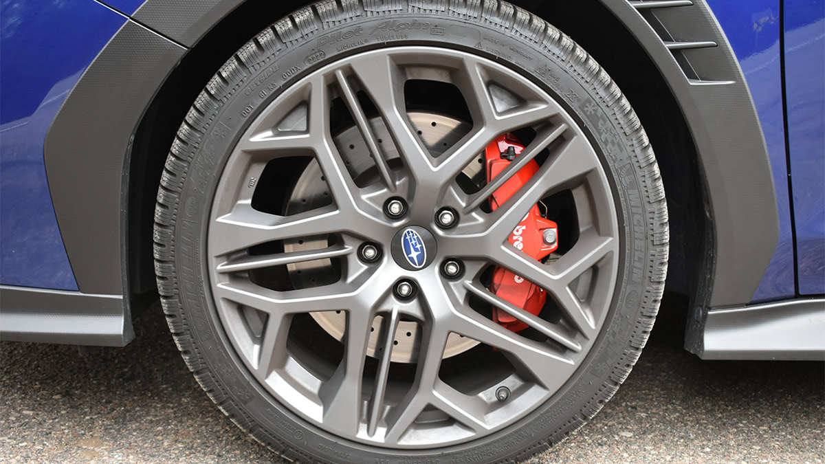 2024 Subaru WRX tire.