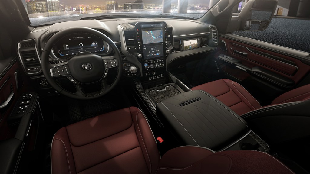 2025 Ram 1500 Ramcharger interior.