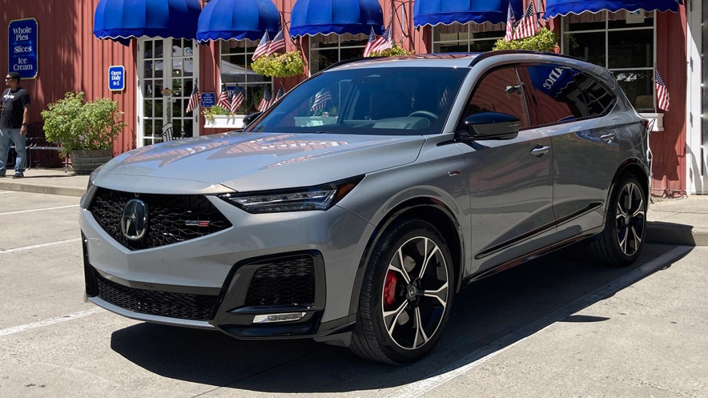 2025 Acura MDX in a parking lot.