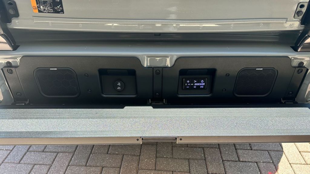 Truck bed audio