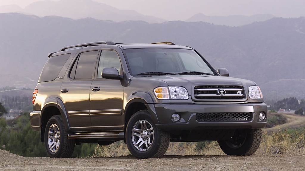 2007 Toyota Sequoia parked outside.