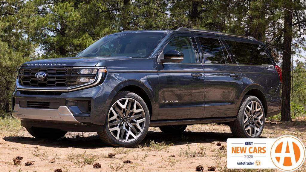 2025 Ford Expedition in blue.