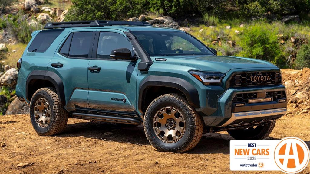 2025 Toyota 4Runner parked outside.