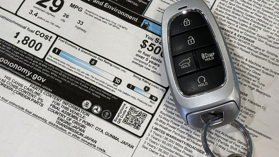 Car window sticker and car keys: How to tell invoice price and markups
