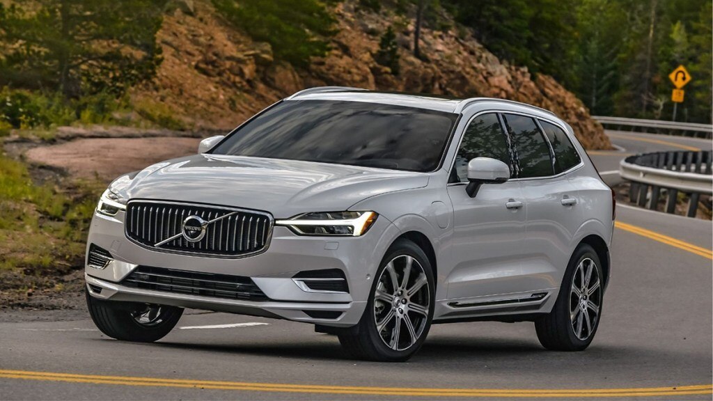 2024 Volvo XC60 PHEV on the road.