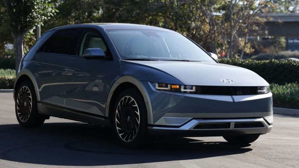 2025 Hyundai Ioniq 5 on the road.