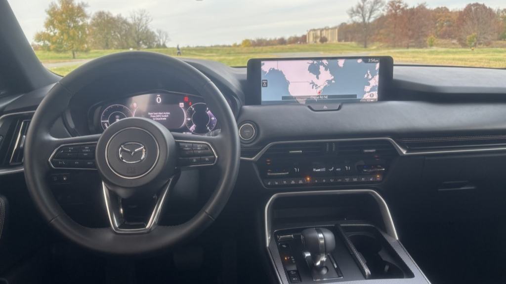  2025 Mazda CX-90 interior.